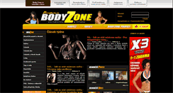 Desktop Screenshot of body-zone.cz